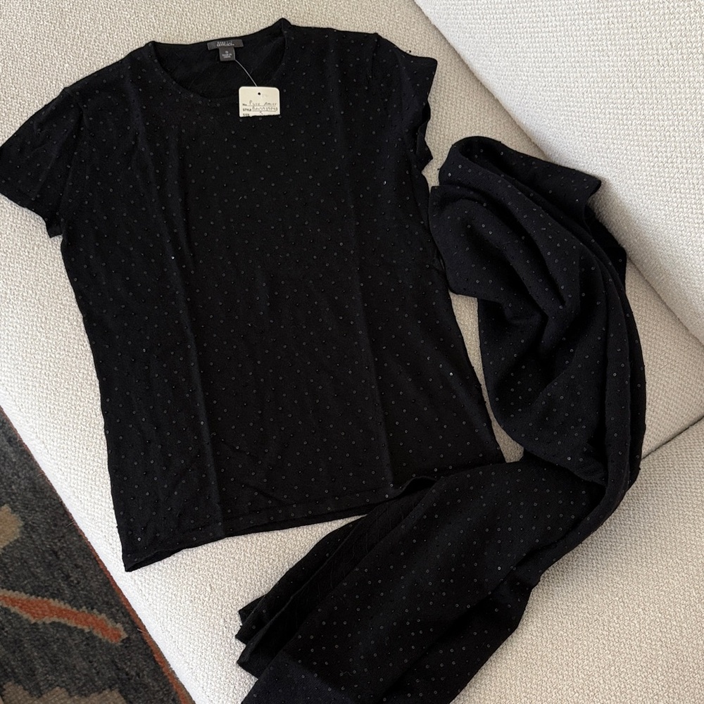 Black Crew Neck Sweater